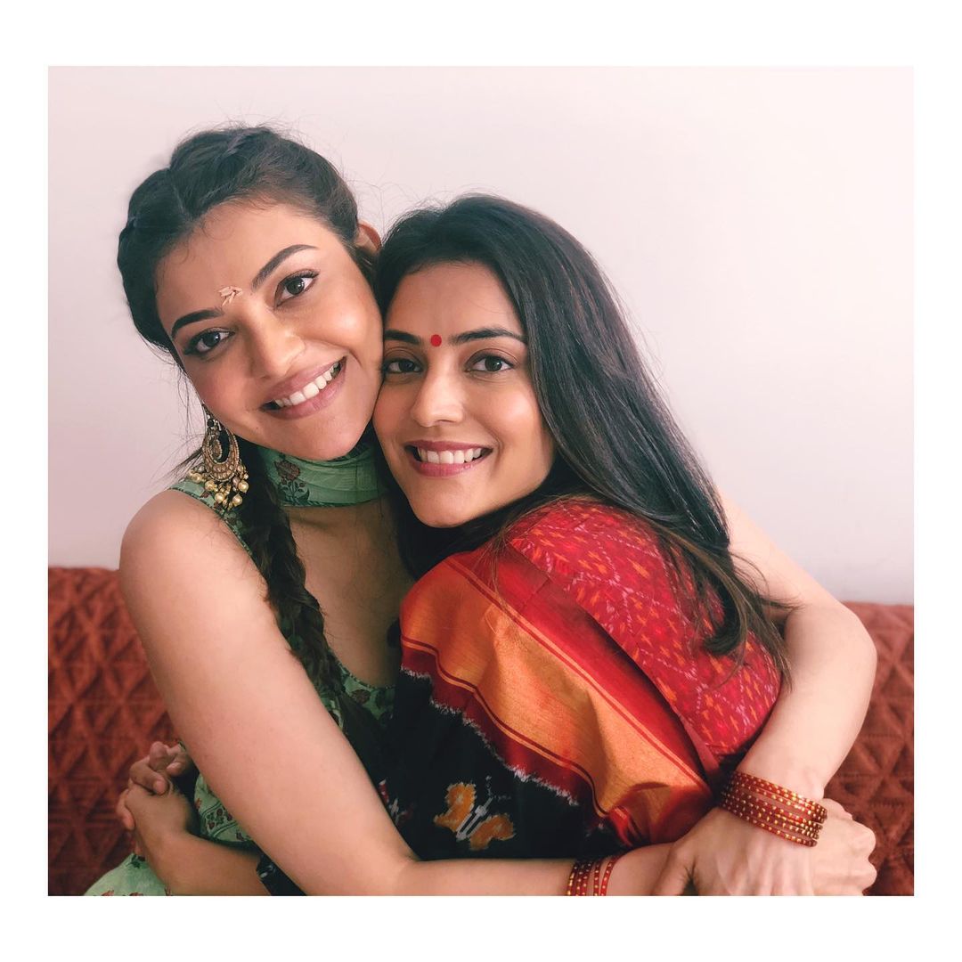 Kajal Aggarwal With Sister Nisha Aggarwal 