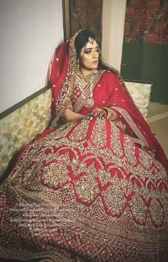 Shireen Mirza Wedding Look