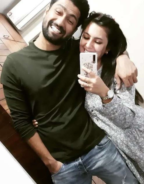 Vicky Kaushal With Sister