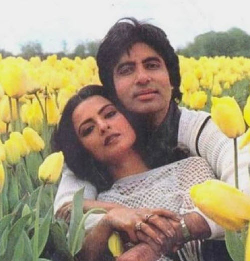 Rekha And Amitabh Bachchan