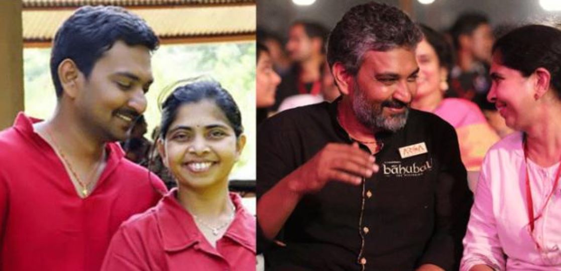 ss rajamouli and his wife