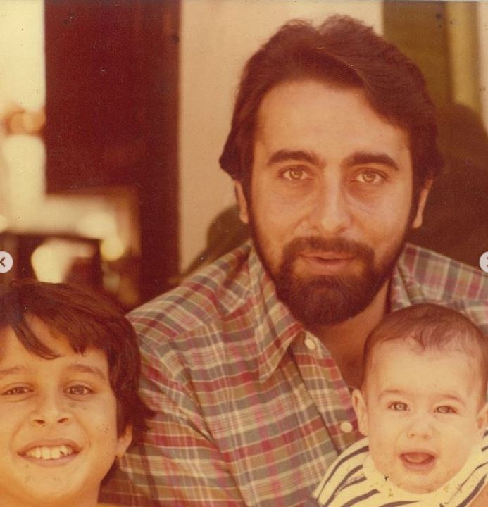 Kabir Bedi With His Sons