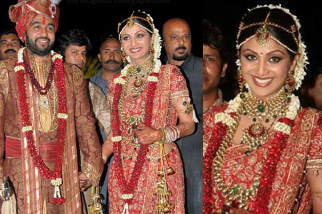 Shilpa Shetty Wedding Outfit