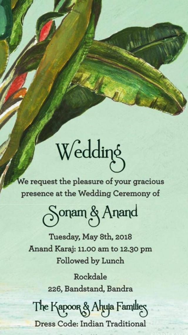 sonam kapoor wedding photos