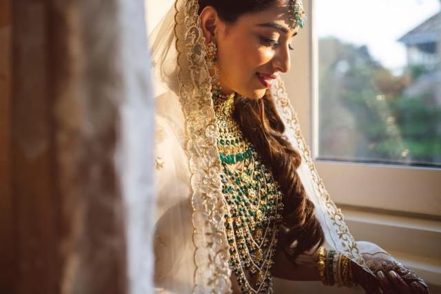 Kresha Bajaj unique bride outfit