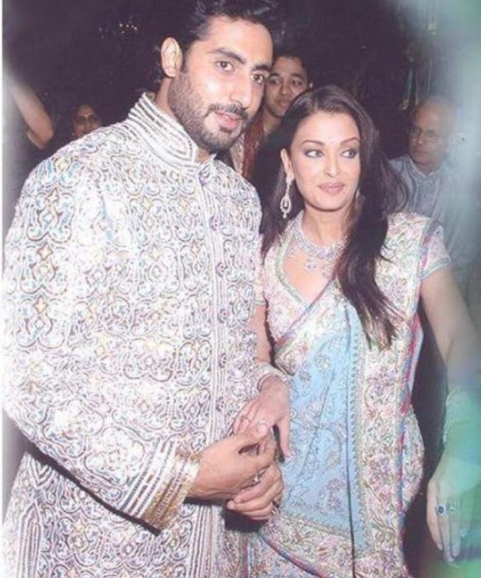 Abhishek Bachchan and Aishwarya Rai Bachhcan's wedding