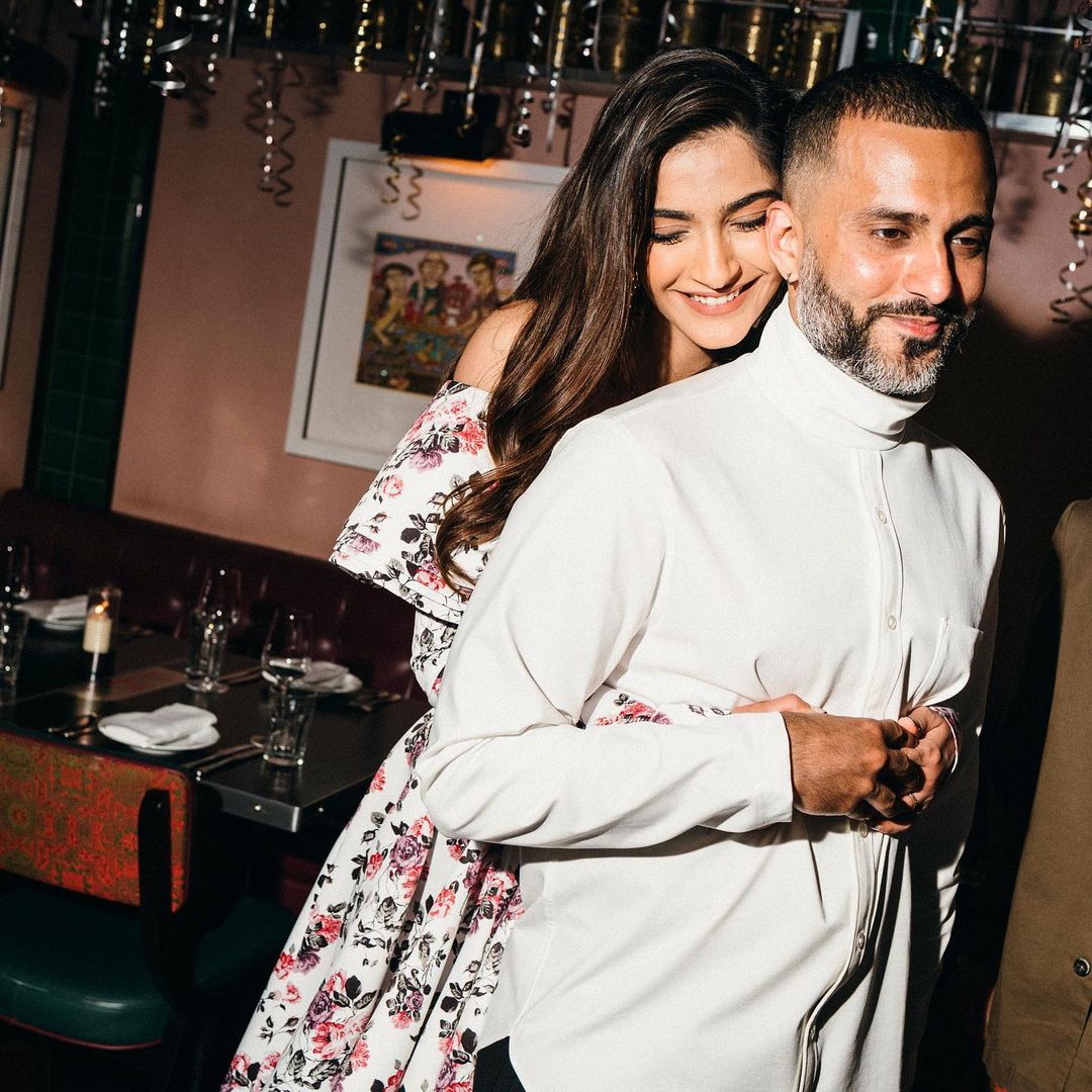 Sonam Kapoor With Hubby Anand Ahuja