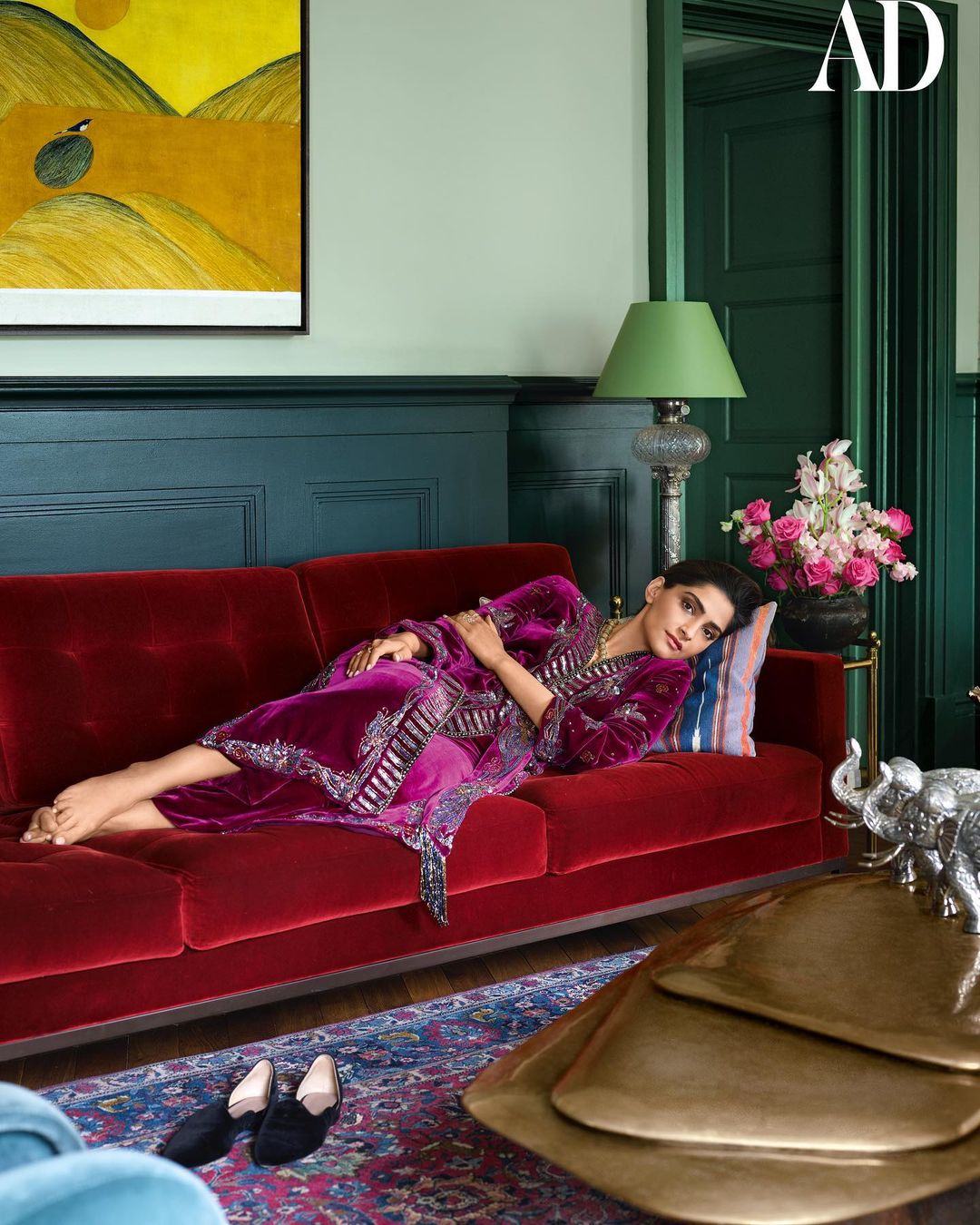 Sonam Kapoor In Her Landon House