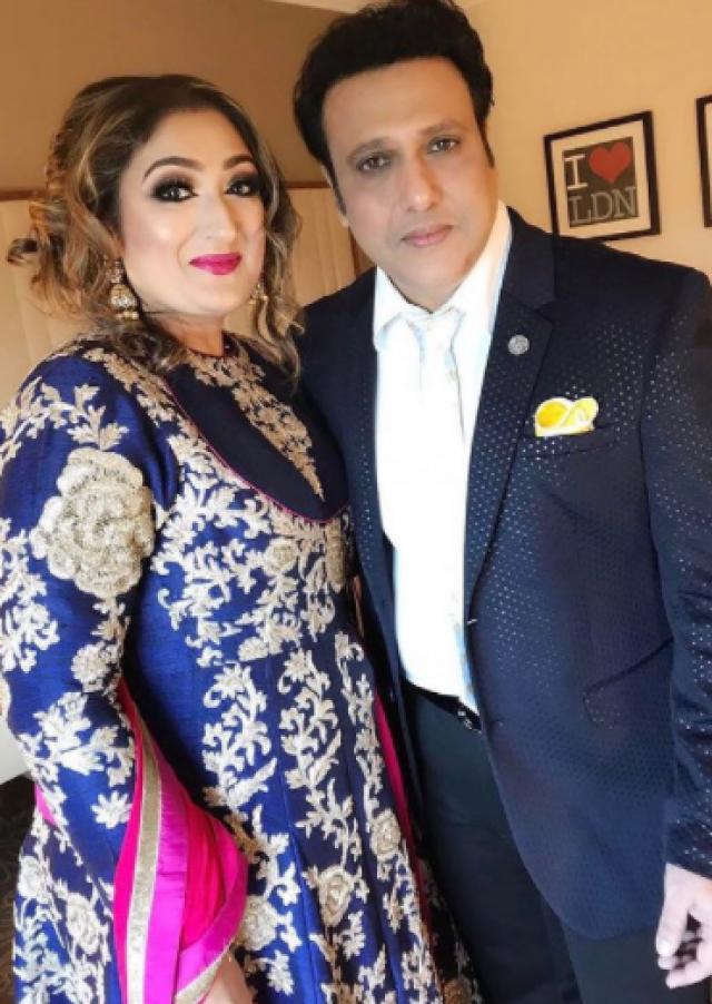 govinda with wife sunita ahuja