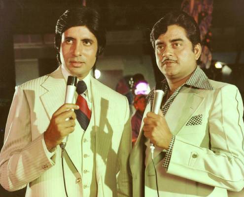 Shatrughn Sinha And Amitabh Bachchan