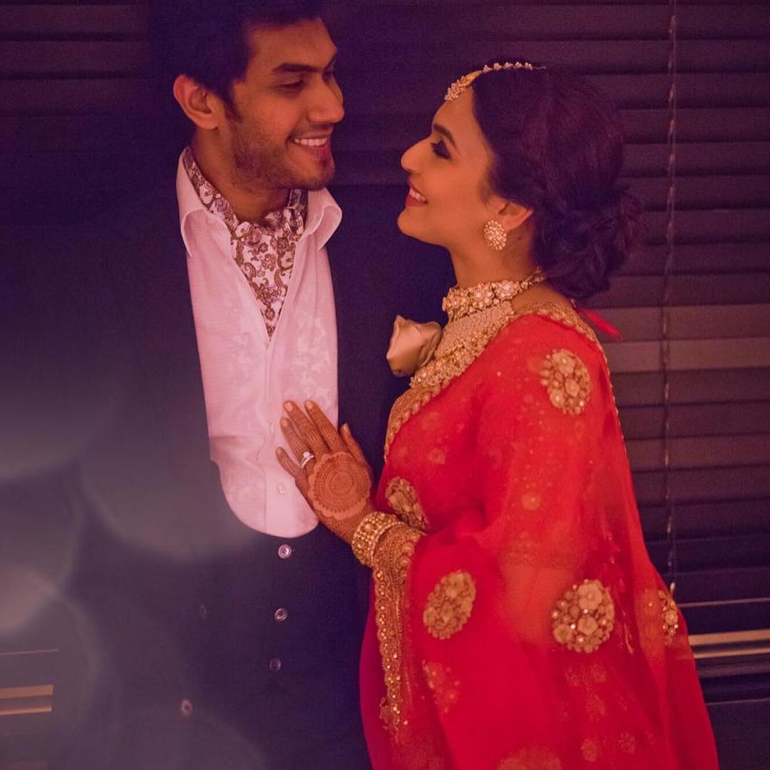 Soundarya With Her Second Hubby 