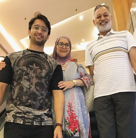 shaheer sheikh and parents