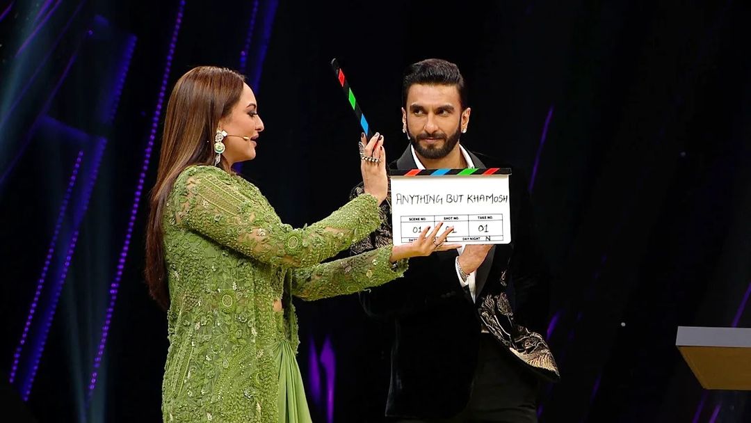 Sonakshi With Ranveer Singh At The Big Picture Show