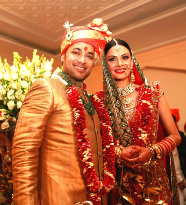 Anupam Mittal with wife Aanchal