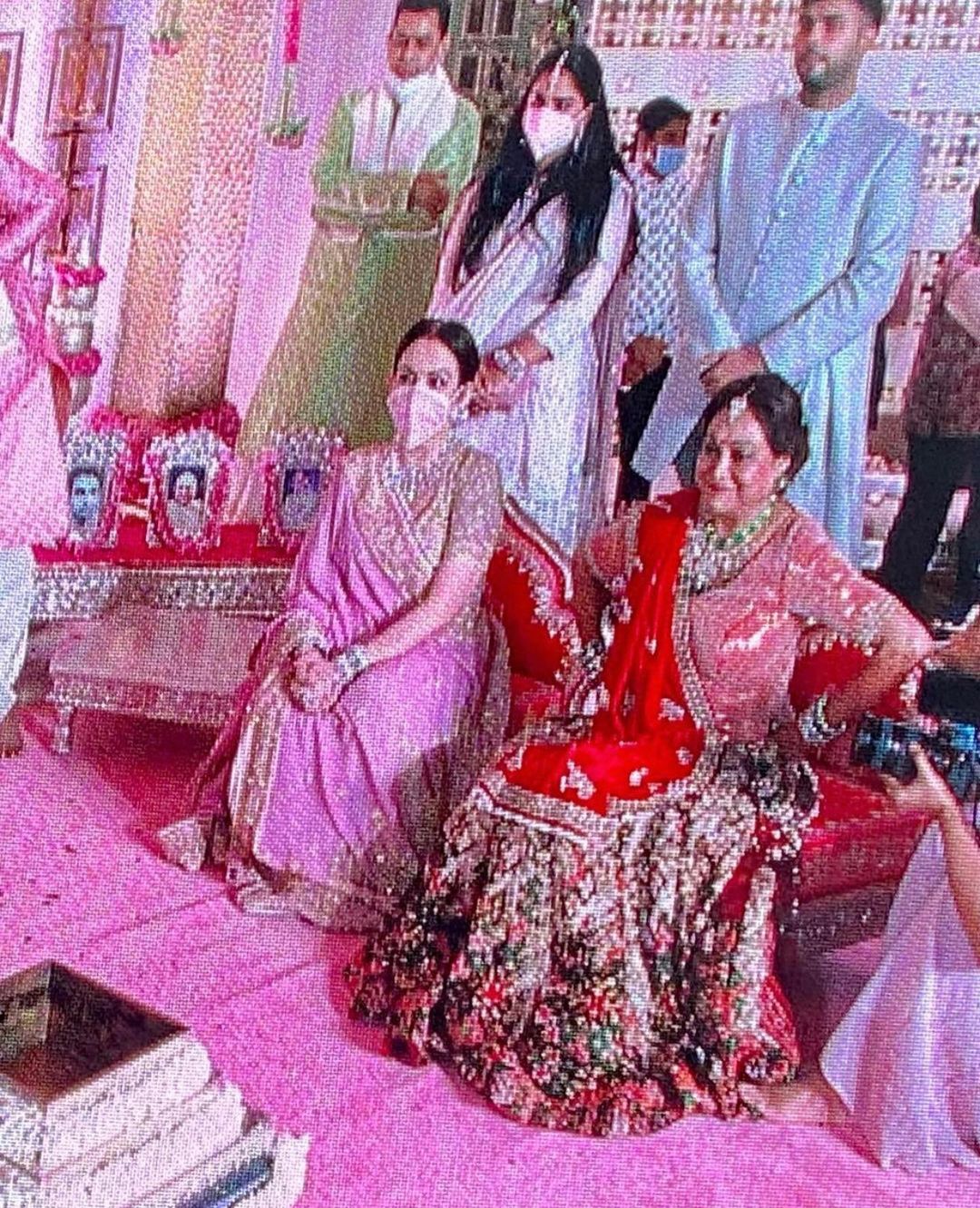 Anmol Ambani And Khrisha Shah Wedding Photo