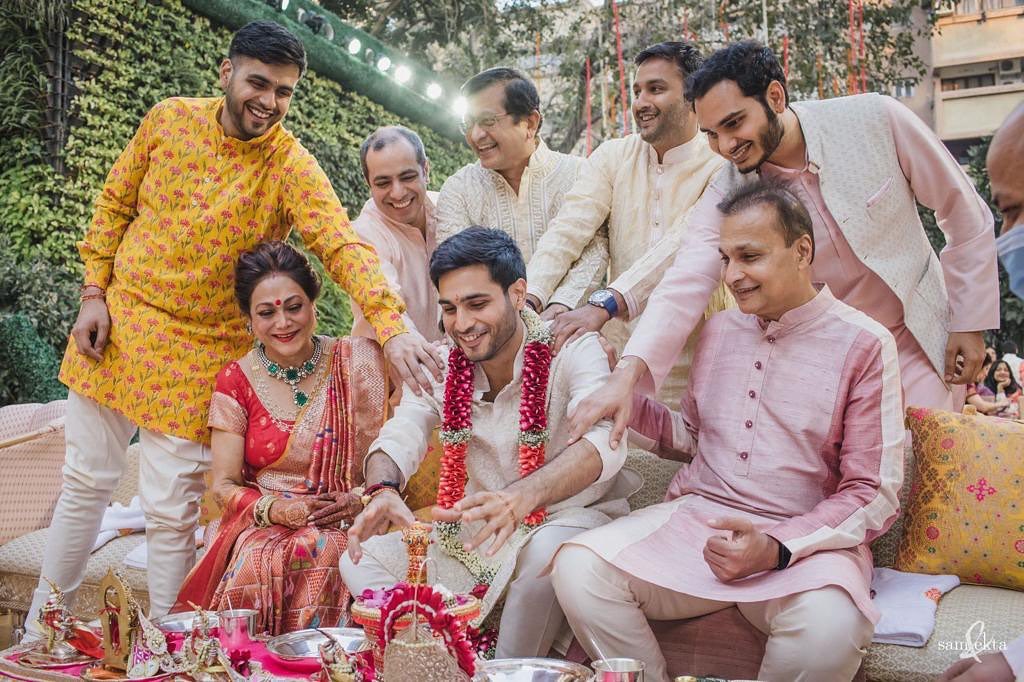 Anmol Ambani Khrisha Shah Unseen Wedding Photos