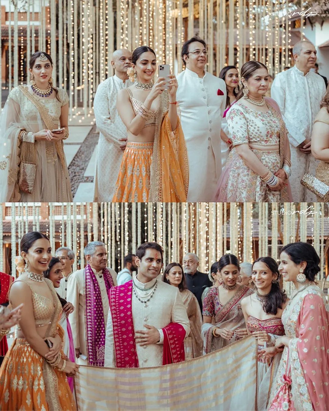 Kiara Advani at her sister Ishita Wedding