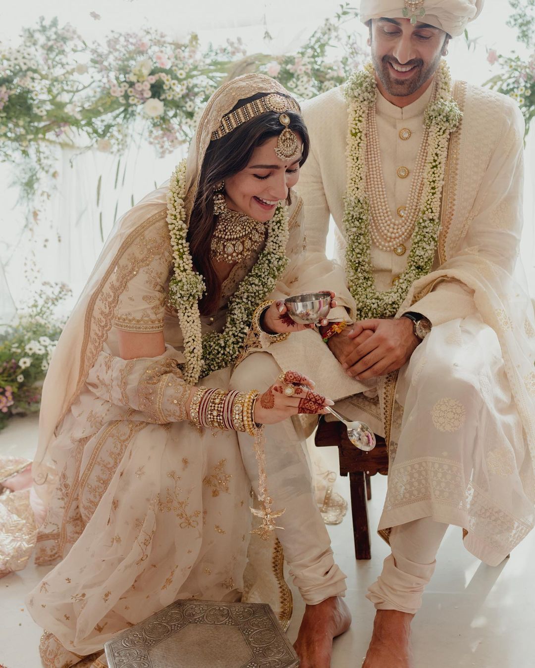 alia and ranbir wedding pics