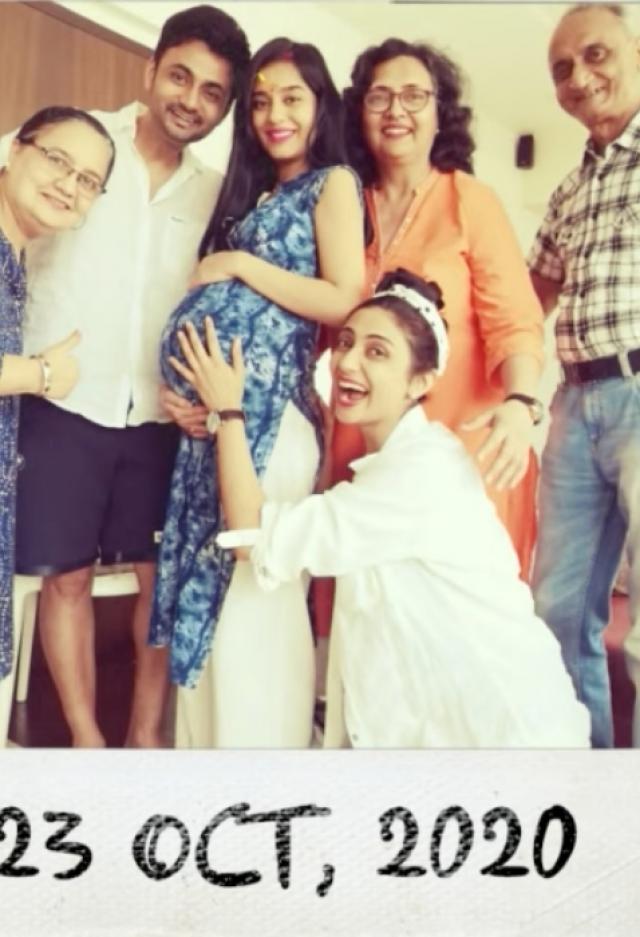 Amrita Rao with hubby RJ Anmol and family