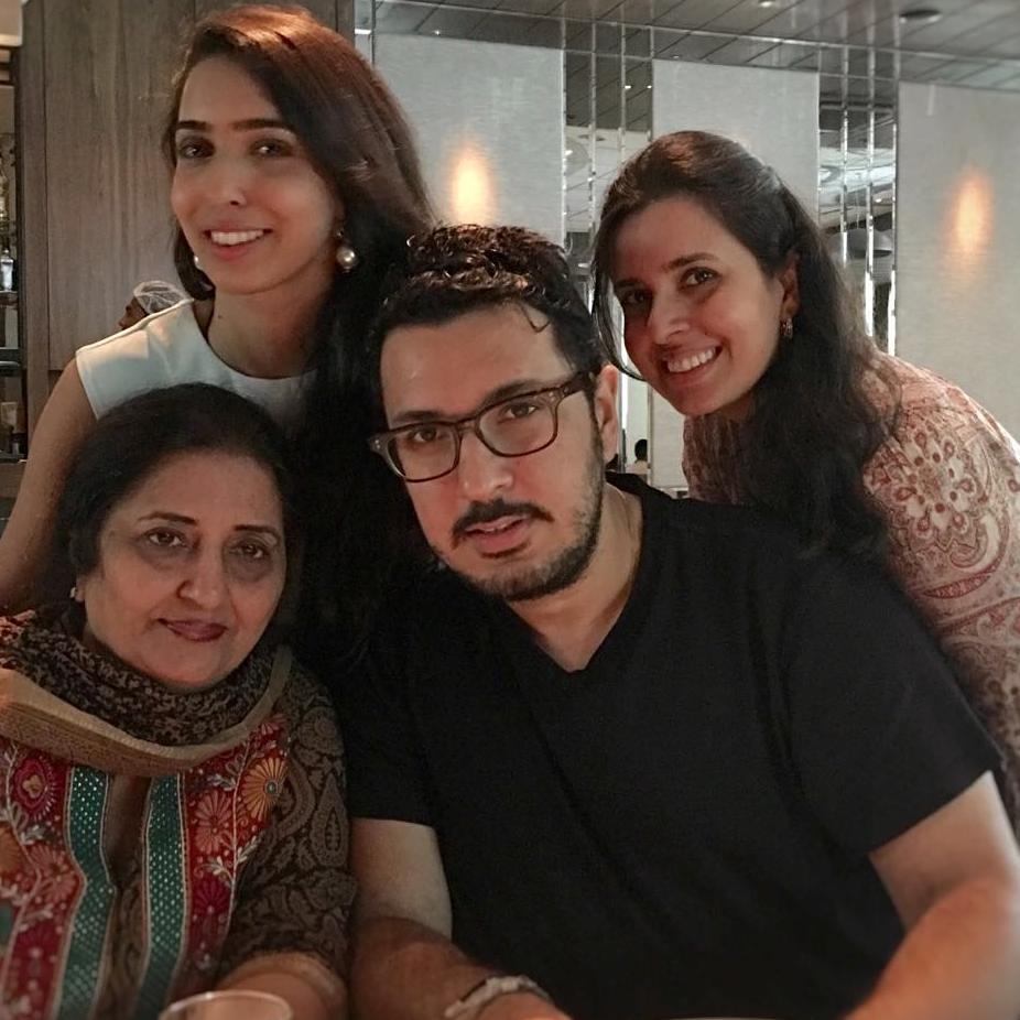Dinesh Vijan with his family
