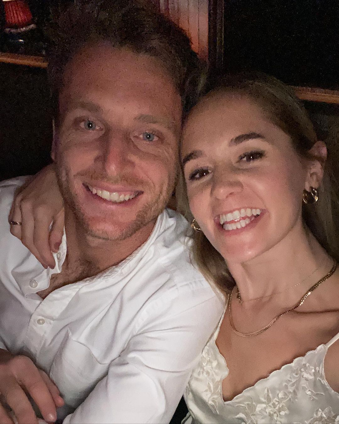 Jos Buttler with wife Louis