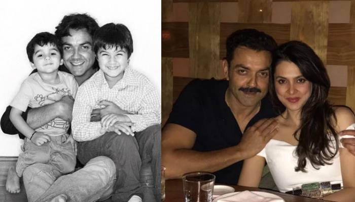 Bobby Deol with family