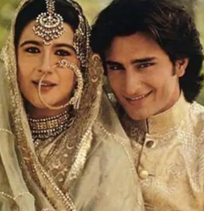 Amrita Singh and Saif Ali Khan