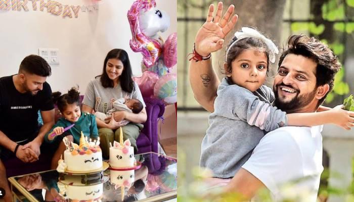 Suresh Raina Daughter Gracia 5th Birthday Photos | सुरेश रैना ने बेटी  ग्रेसिया को विश किया बर्थडे